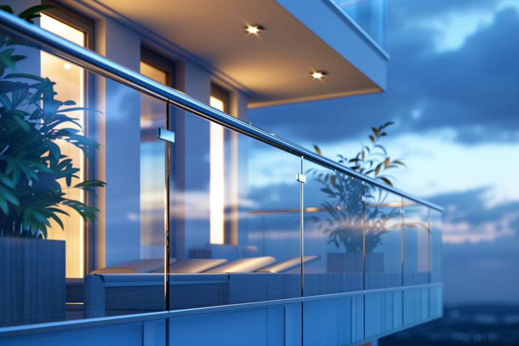 15 Modern Glass Railing Designs For Balcony